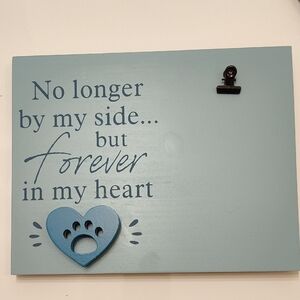 Dog Memorial Picture Frame